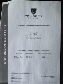 Peugeot e-208 (2) Electrique Active